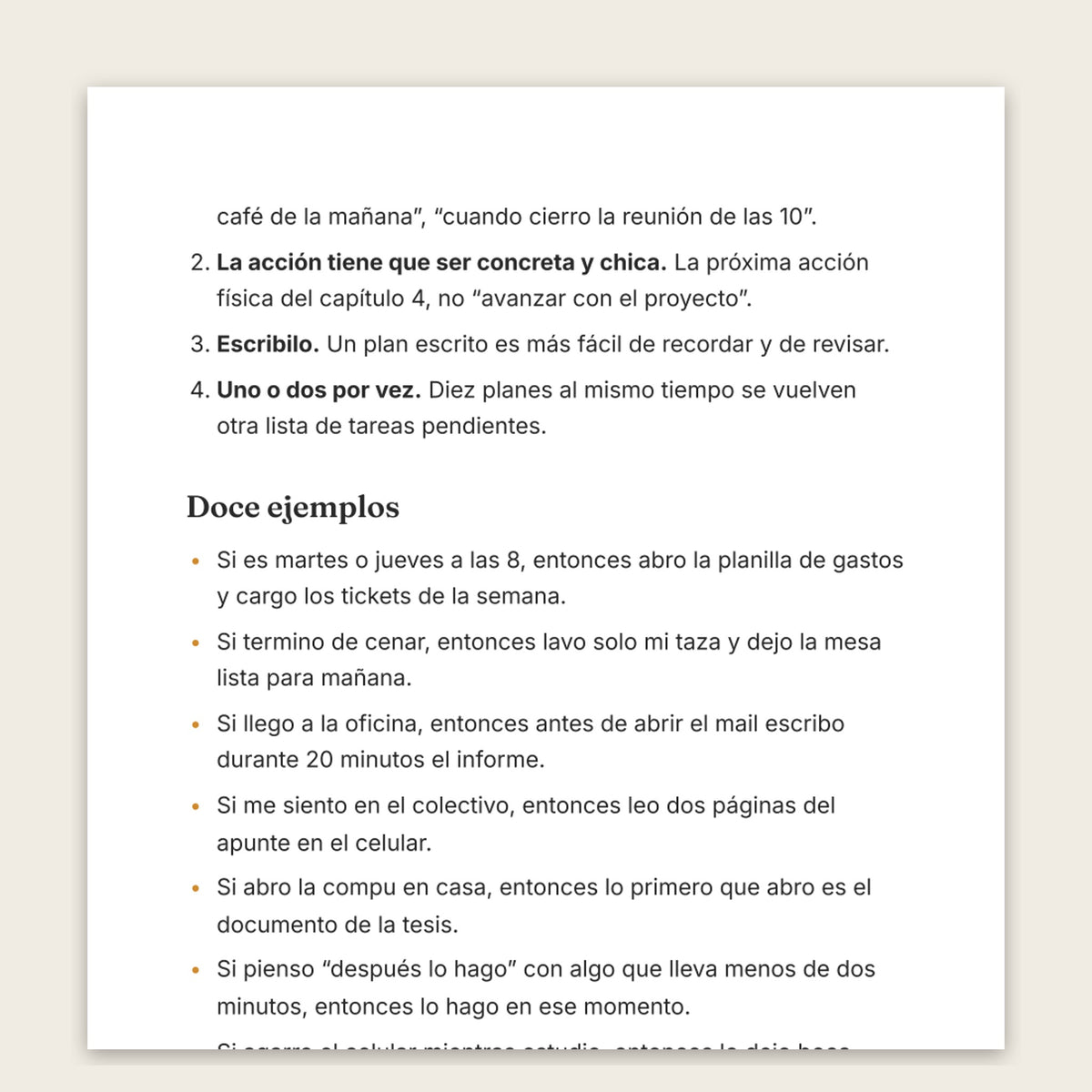 Dejar de procrastinar sin forzarte